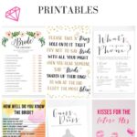 10 Bachelorette Party And Bridal Shower Games Free Printables