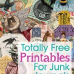 10 Free Junk Journal Printables Artsy Fartsy Life