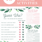 10 Free Printable Wedding Activities For Guests Lemon And Kiwi Designs