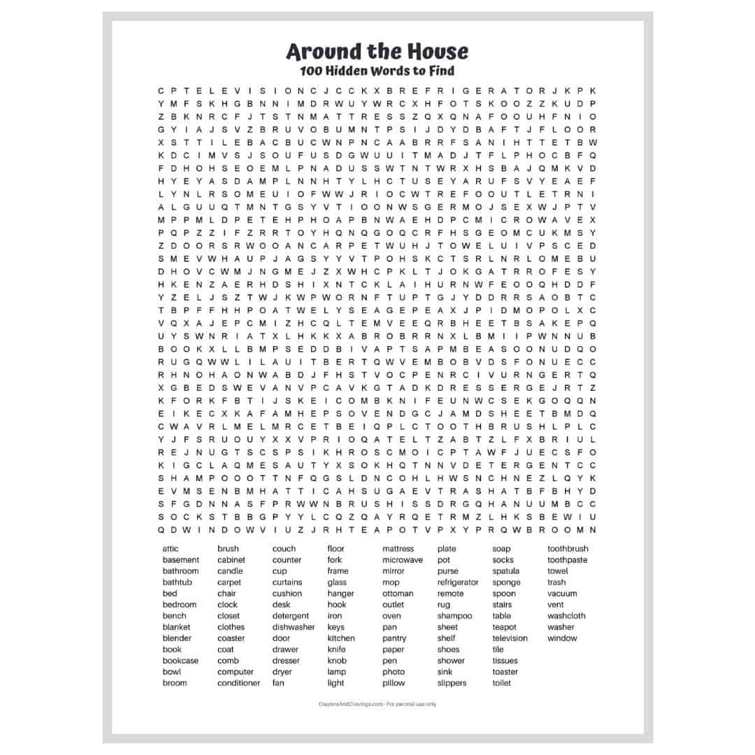 Free Printables For Home