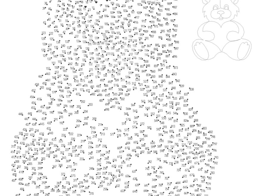 1000 Connect The Dots 10 Free PDF Printables Printablee Worksheets Library