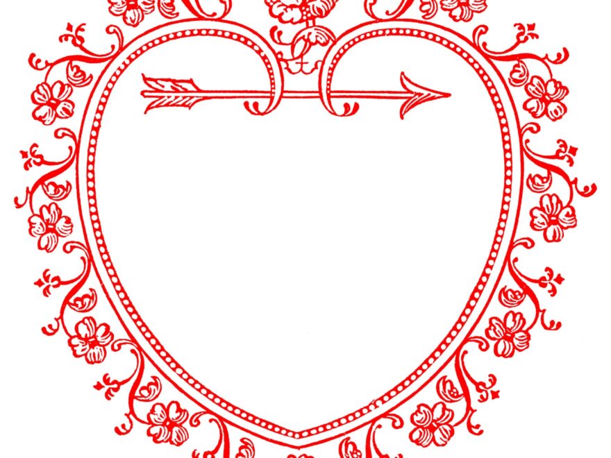 12 Printable Valentine Heart Images The Graphics Fairy