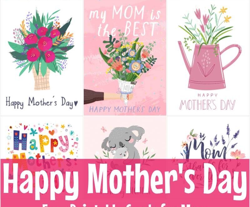132 Free Printable Mother s Day Cards For Your Mom