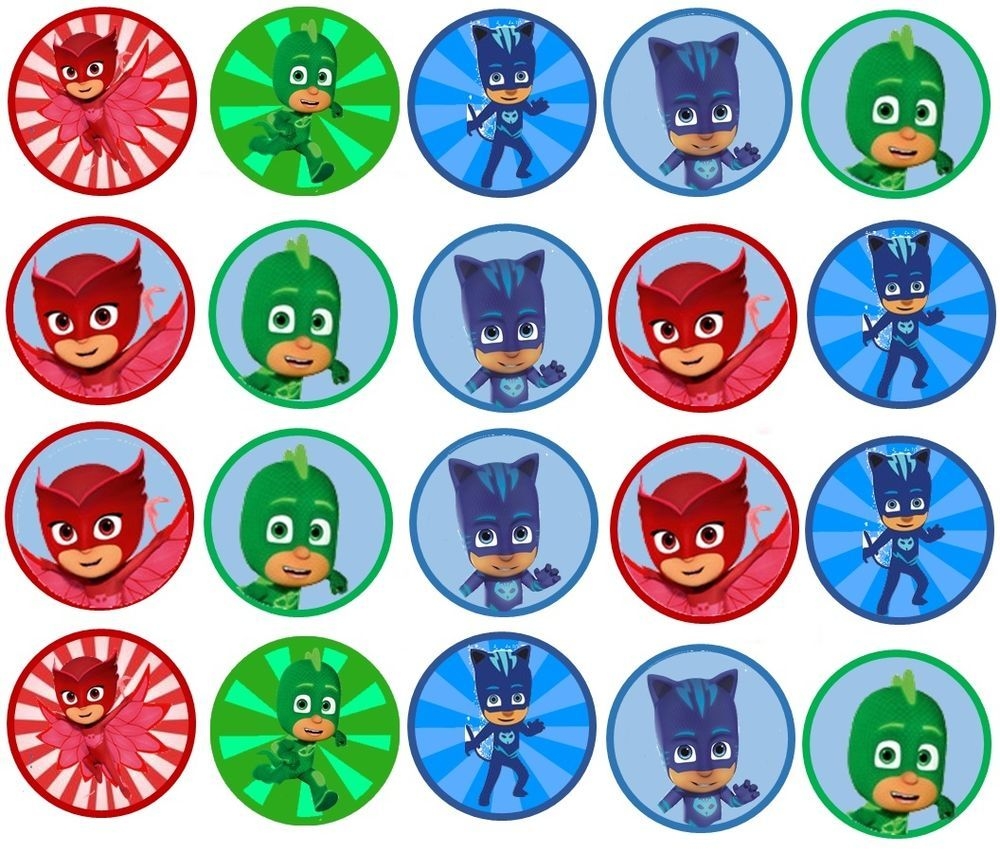 15 Best PJ Mask Cupcakes Ideas Pj Mask Cupcakes Pj Masks Birthday Pj Masks Birthday Party