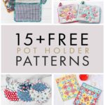 15 FREE Pot Holder Patterns To Sew Get Crafting Coral Co
