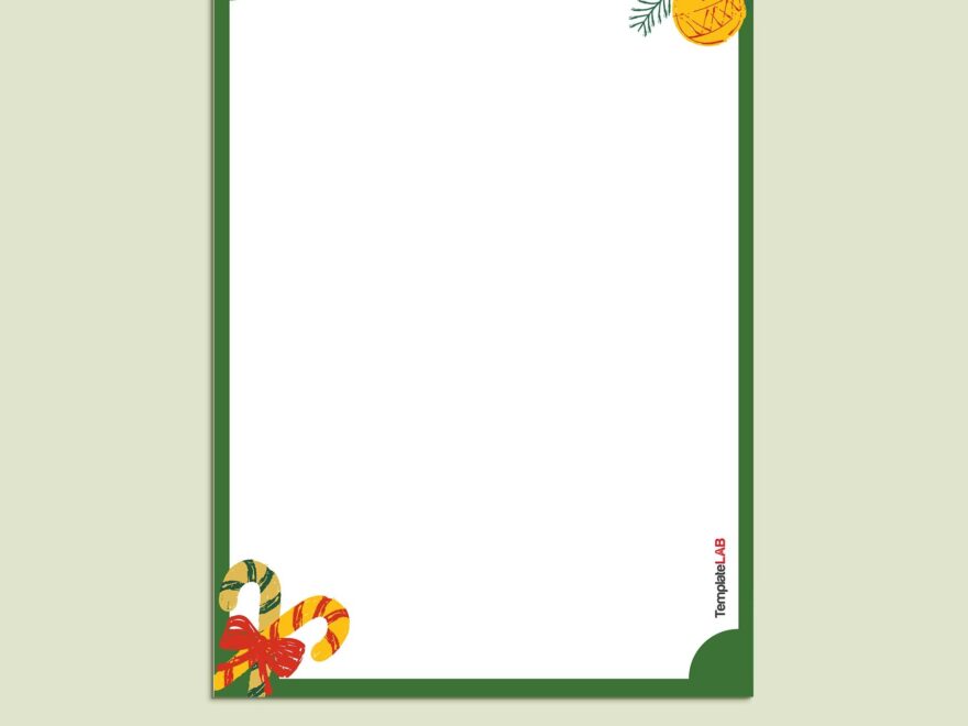 18 Free Christmas Borders Word Photoshop PowerPoint