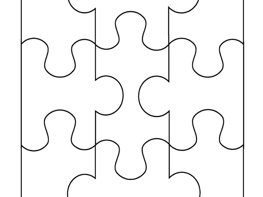19 Printable Puzzle Piece Templates TemplateLab