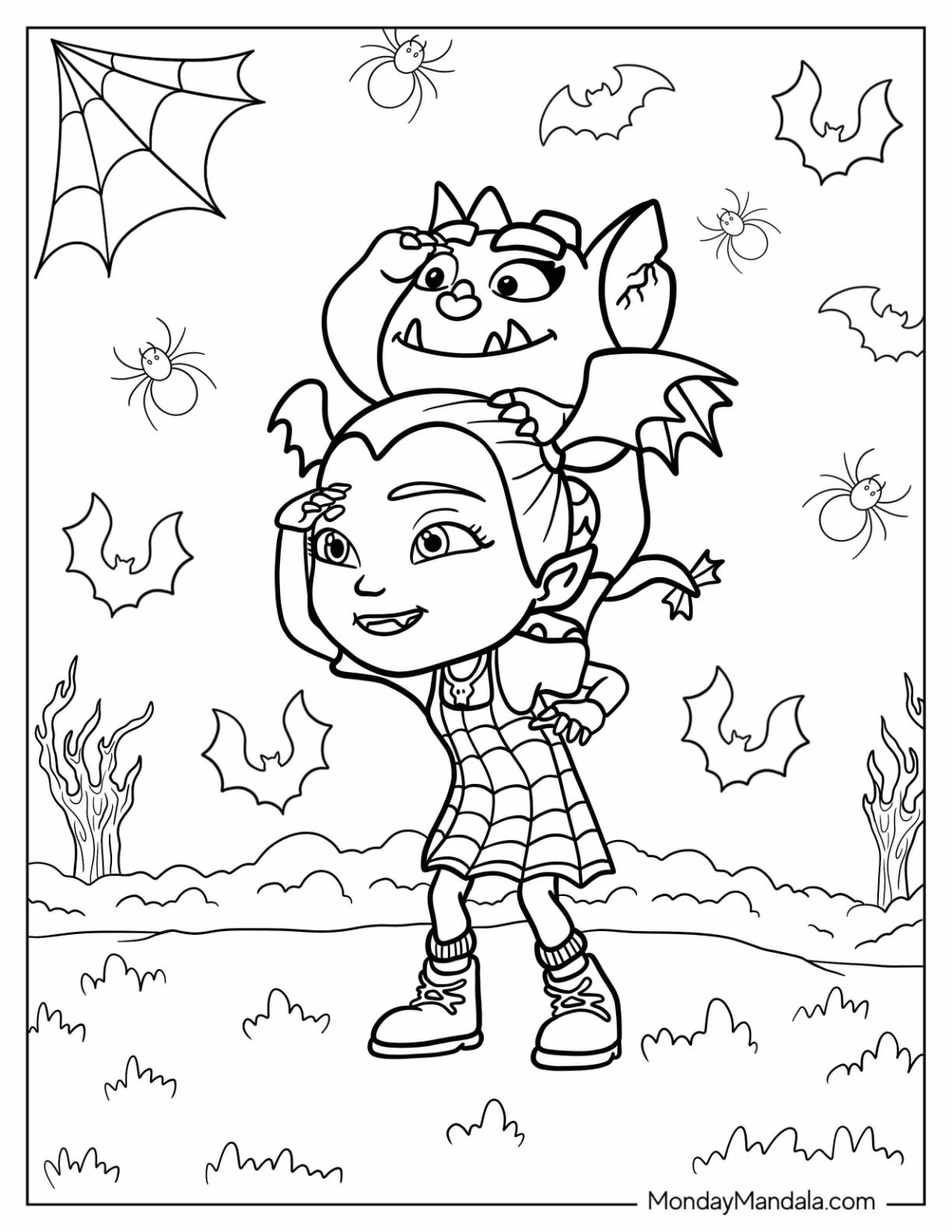 20 Vampirina Coloring Pages Free PDF Printables 