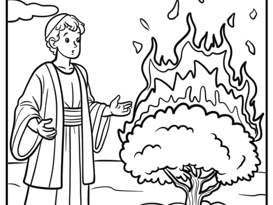 25 Moses Coloring Pages 100 Free To Print