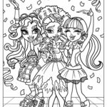 28 Monster High Coloring Pages Free PDF Printables