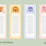 31 Free Printable Bookmark Templates Word PDF