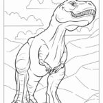 32 T Rex Coloring Pages Free PDF Printables