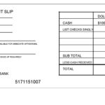 37 Bank Deposit Slip Templates Examples TemplateLab
