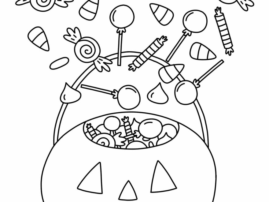 37 Free Printable Halloween Coloring Pages For Kids