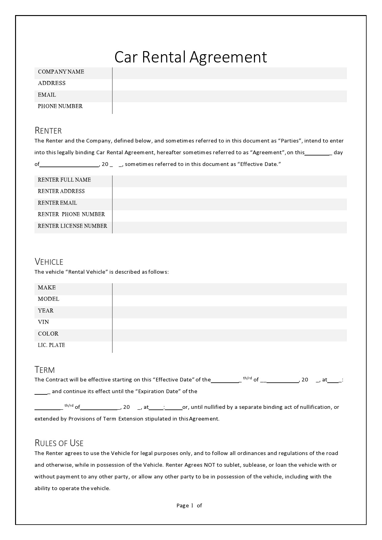 Printable Number 2 Black