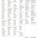 40 Best Master Grocery List Templates Printable TemplateLab