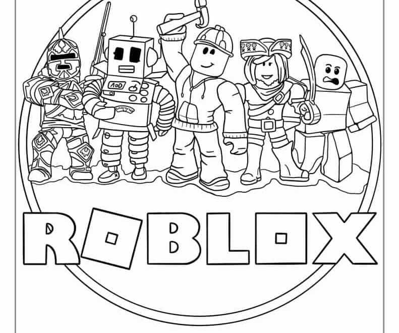 40 Roblox Coloring Pages Free PDF Printables