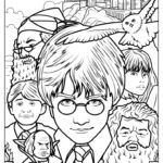 44 Harry Potter Coloring Pages Free PDF Printables