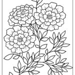 53 Flower Coloring Pages Free PDF Printables
