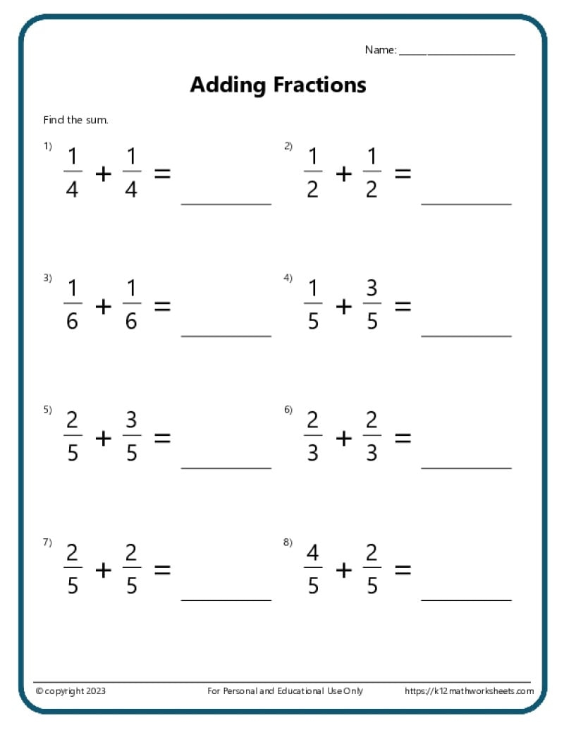 Free Printable Library Checkout Sheets
