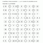 6th Grade Math Puzzles