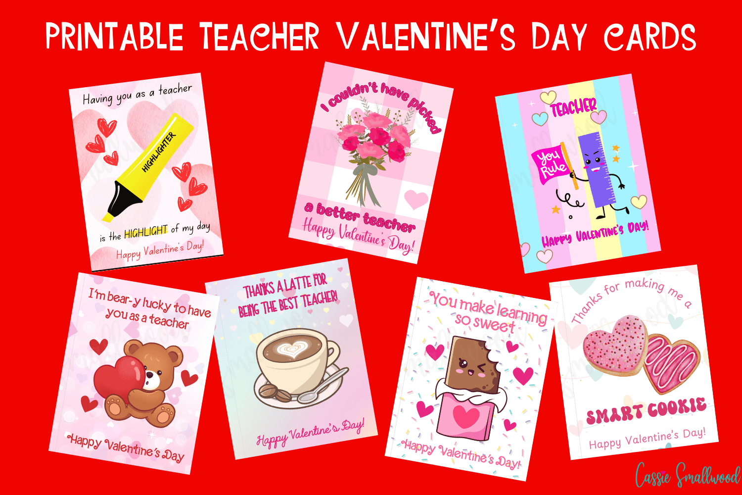 Teacher Valentine Free Printable Cards Printable Templates Hub