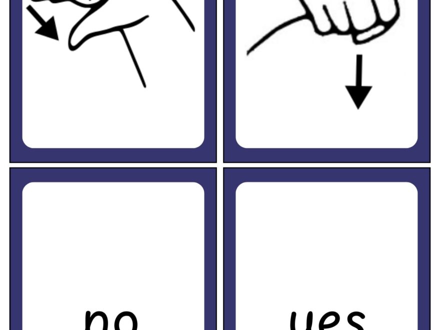 ASL Sign Language Flashcards Free Printables Teach Prints