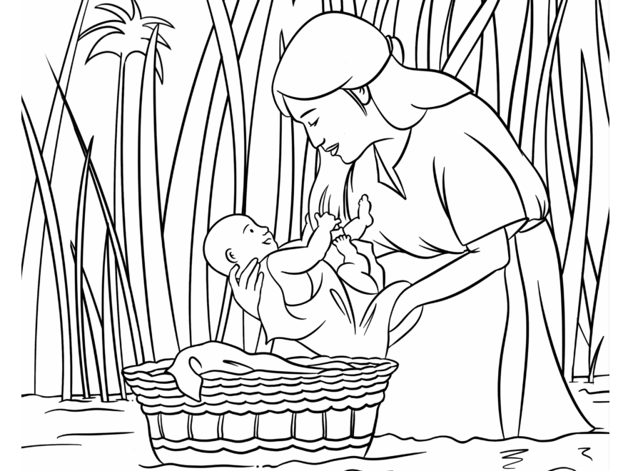 Baby Moses Children s Sermons From Sermons4Kids Sermons4Kids