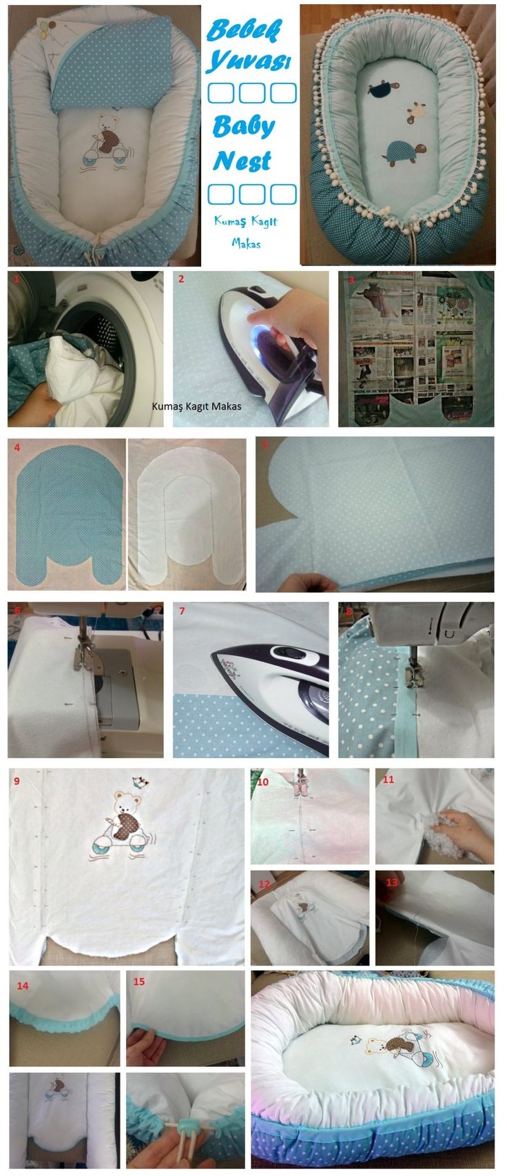 Free Printable Baby Nest Pattern