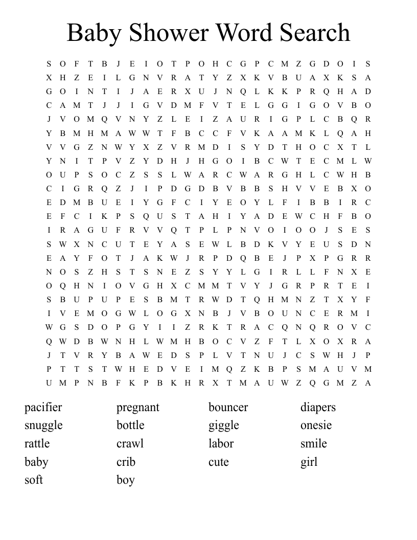 Free Printable Things To Do