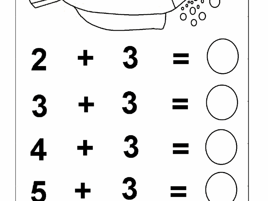 Beginner Addition 6 Kindergarten Addition Worksheets FREE Printable Worksheets Worksheetfun