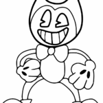 Bendy Coloring Pages 25 Free Printables ColoringAll