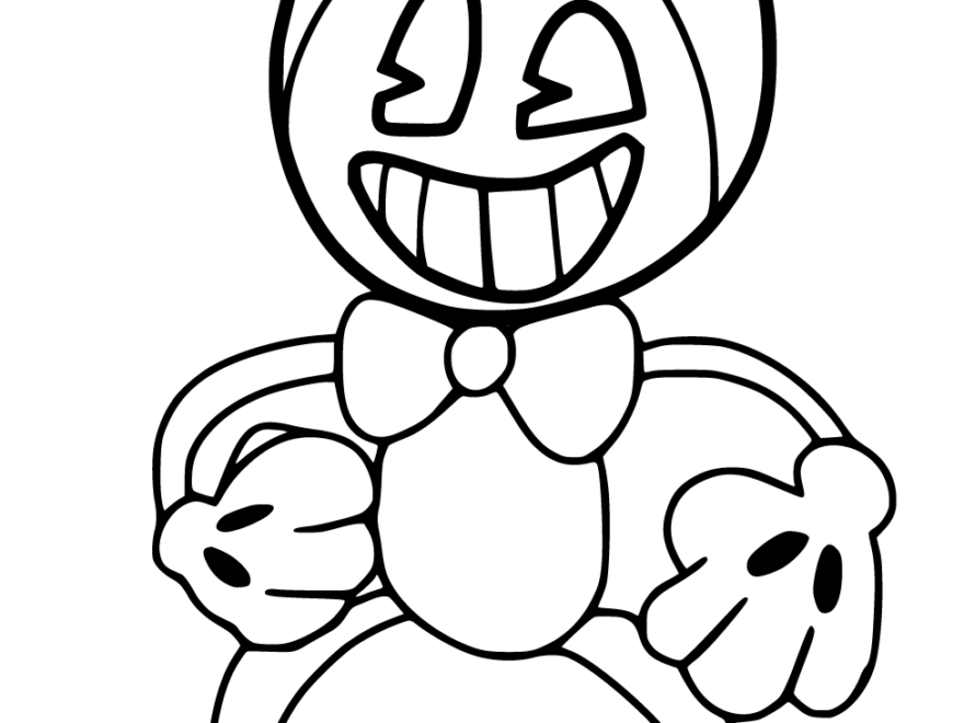 Bendy Coloring Pages 25 Free Printables ColoringAll