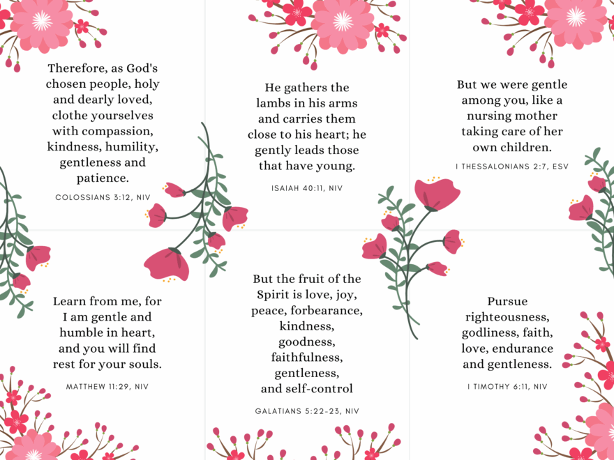 Bible Verse Cards Free Printable Scripture Cards