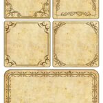 Blank Halloween Labels 15 Free PDF Printables Printablee