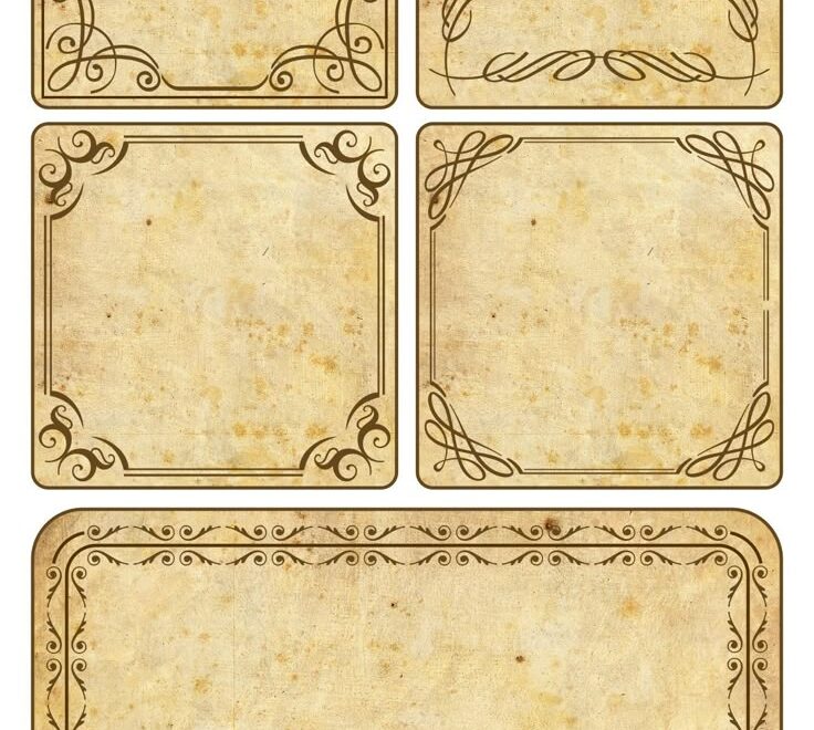Blank Halloween Labels 15 Free PDF Printables Printablee
