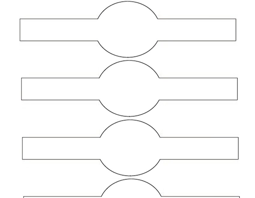 Blank Printable Napkin Holders