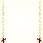 Blue Prayer Border