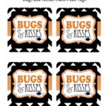 Cute Bugs And Kisses Printable For Halloween Pink Peppermint Design