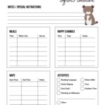 Daily Sheets For Toddlers 10 Free PDF Printables Printablee