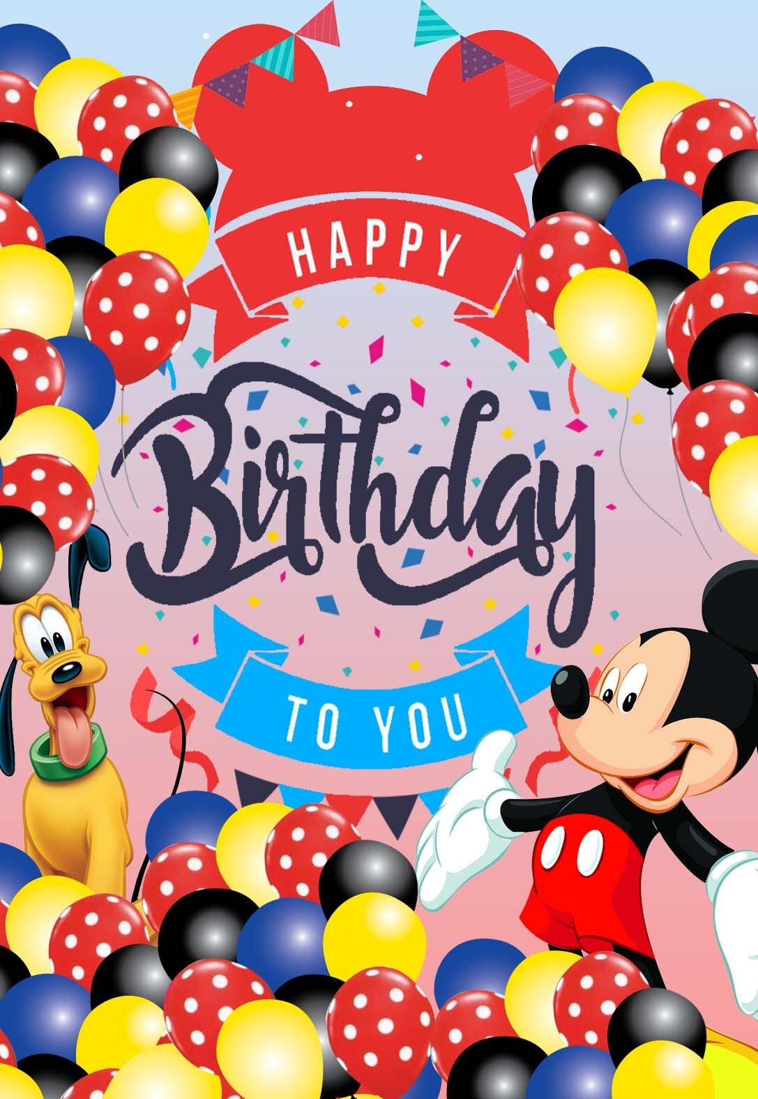 Disney Birthday Cards Printable Printable Party Favors