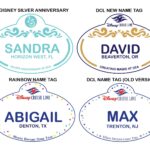Disney Cruise Line Name Tag Personalized Disney Cruise Door Magnet Etsy