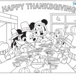 Disney Thanksgiving Coloring Pages Books 100 FREE And Printable
