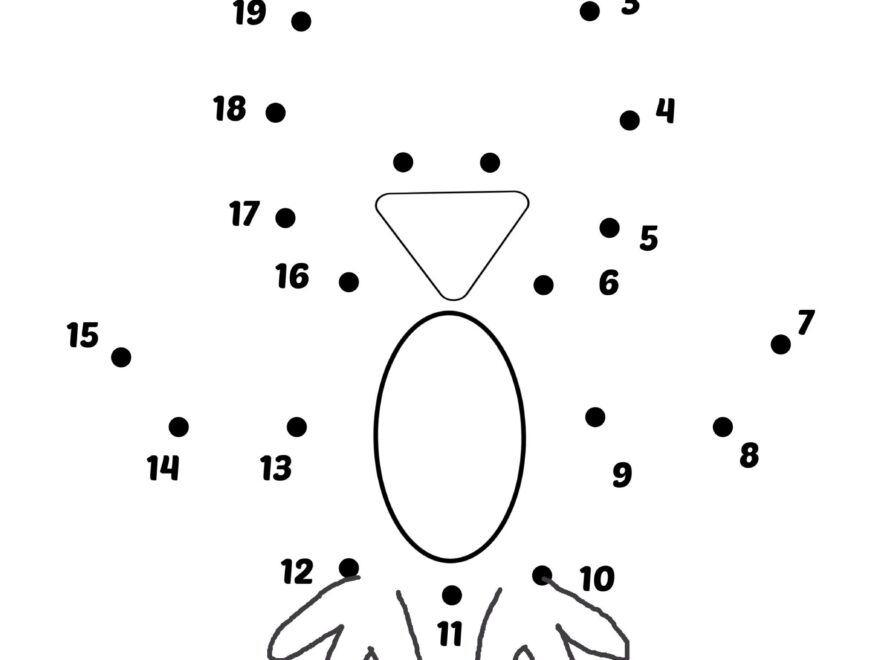 Dot To Dot Worksheets Numbers 1 To 20 free Printable The Activity Mom