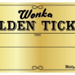 Editable Printable Wonka Golden Ticket