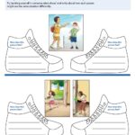 Empathy Worksheet Walk In Someone Elses Shoes