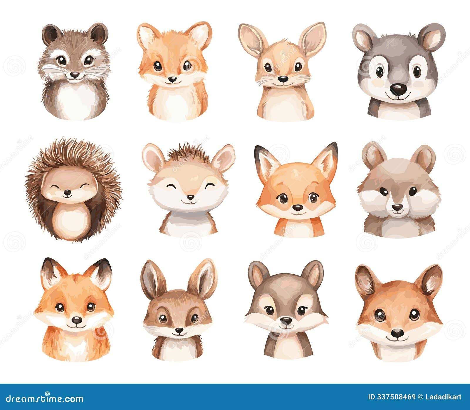 Free Printable Little Forest Animals
