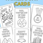 Father s Day Printable Sales Card
