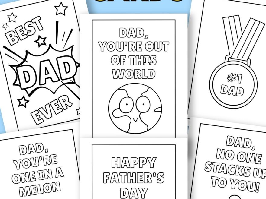 Father s Day Printable Sales Card