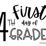 First Day Of School Sign Printable Cute Free Printable Designs